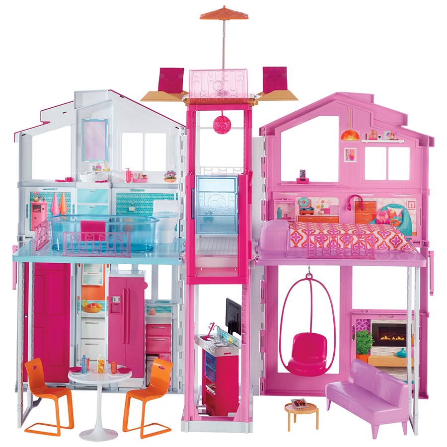 Barbie Muhteşem Malibu Evi 
