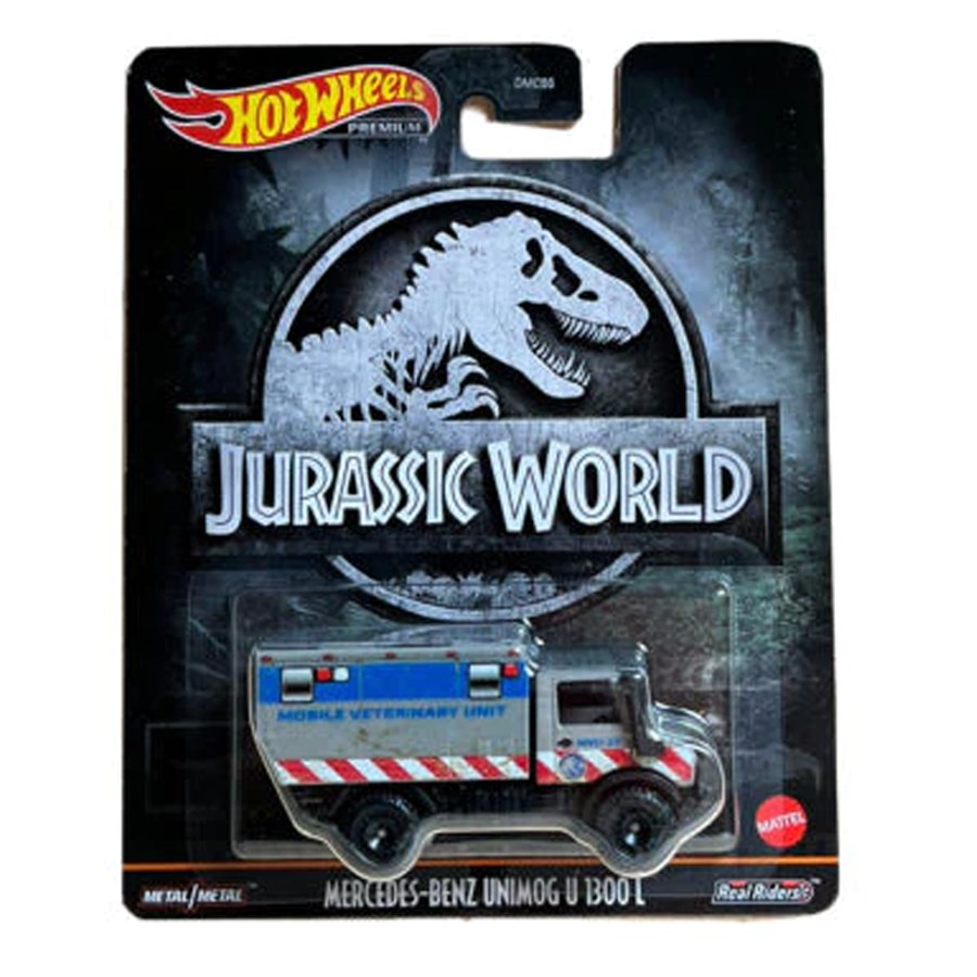 Hot Wheels Retro Eğlence Serisi Araçlar Jurassic World - Mercedes-Benz Unimog U 1300 L