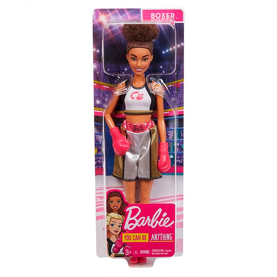 Barbie Kariyer Bebekleri Boksör