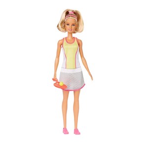 Barbie Kariyer Bebekleri Sarışın Tenisçi/