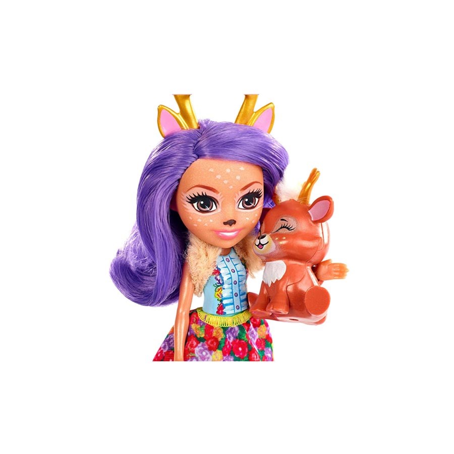 Enchantimals Ana Karakter Bebekleri Danessa Deer & Sprint