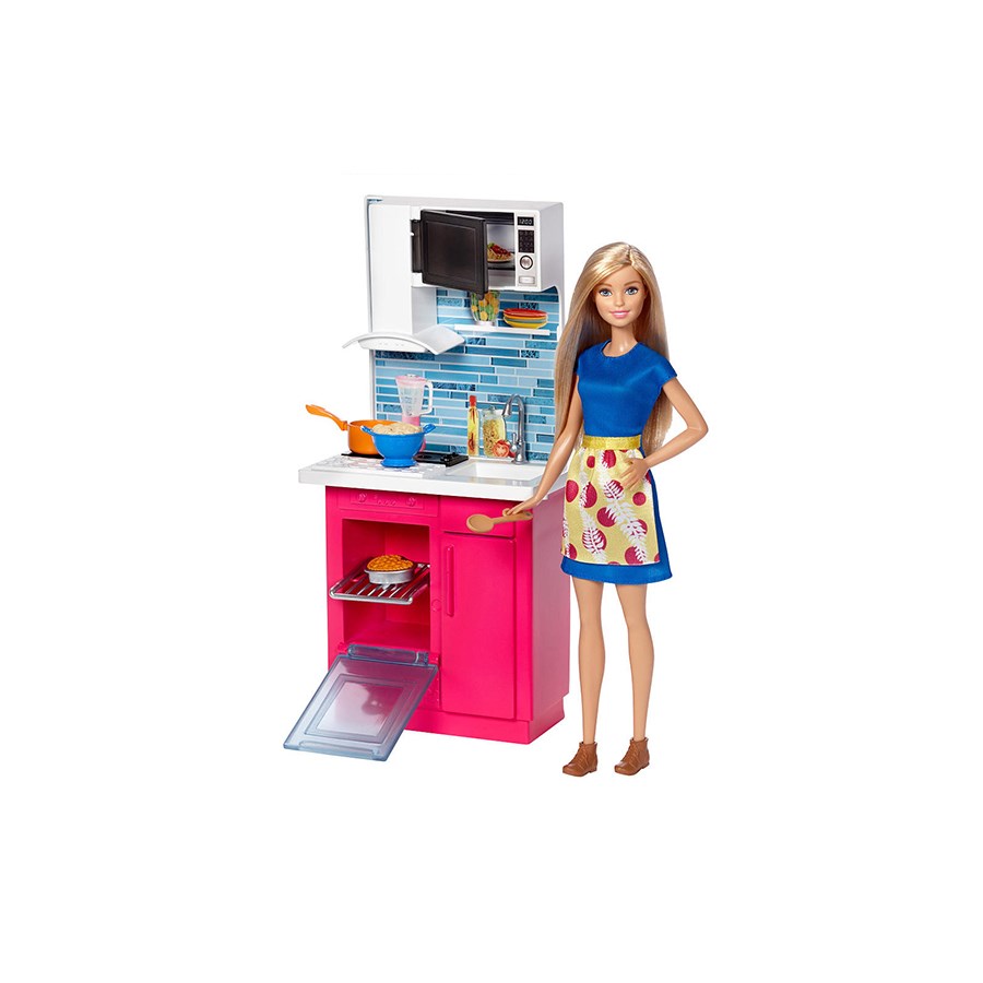 Barbie Bebek ve Oda Setleri Serisi Dvx54