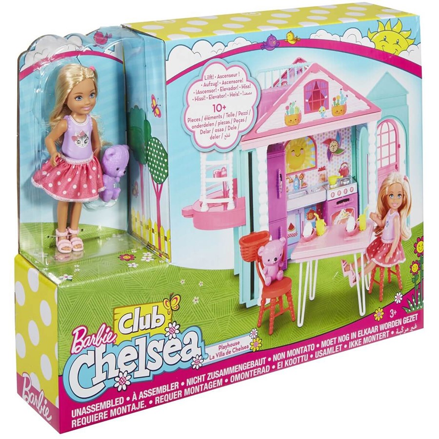 Barbie Chelsea´nin İki Katlı Evi 