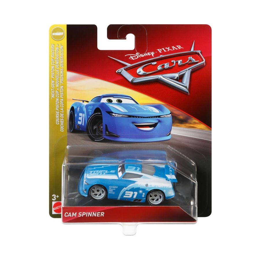 Cars 3 Karakter Araçlar Tekli Cam Spinner