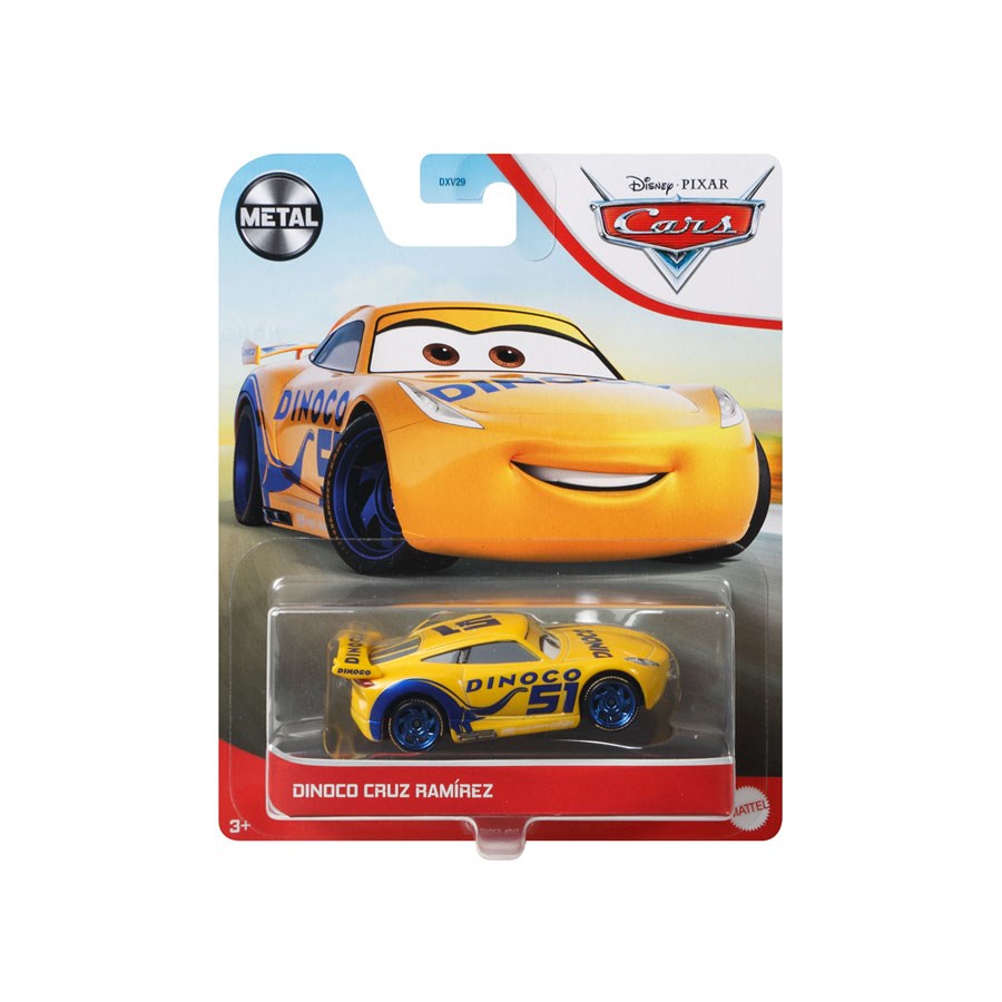 Cars 3 Karakter Araçlar Tekli Dinoco Cruz Ramirez