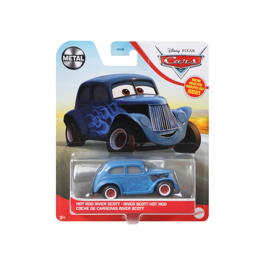 Cars 3 Karakter Araçlar Tekli Hot Rod River Scott