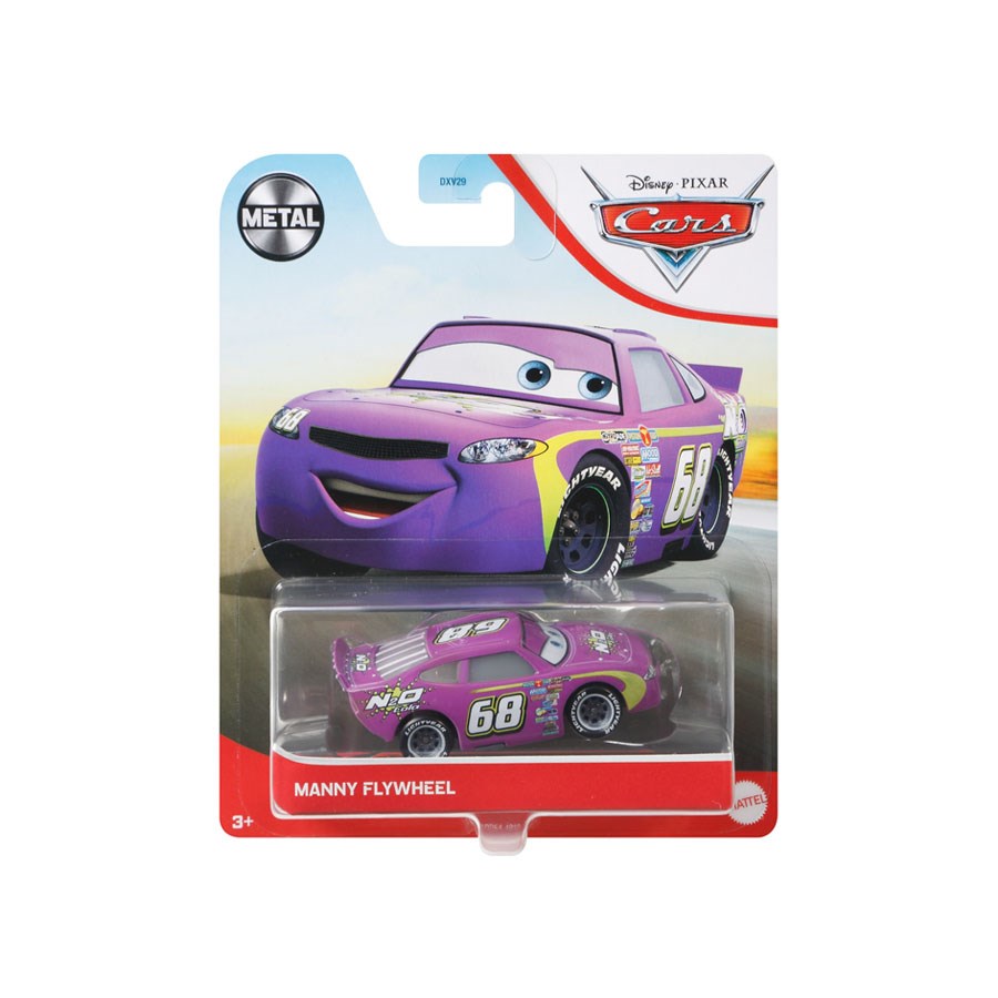 Cars 3 Karakter Araçlar Tekli Manny Flywheel