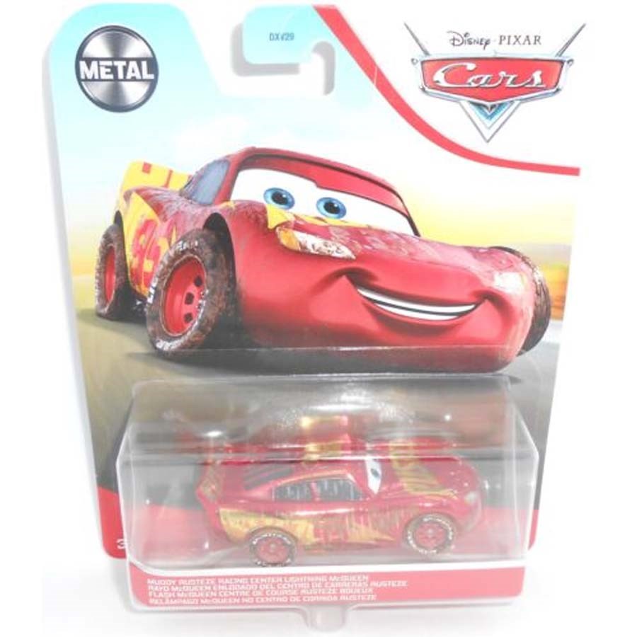 Cars 3 Karakter Araçlar Tekli Muddy Rusteze Racing Center Lightning Mcqueen