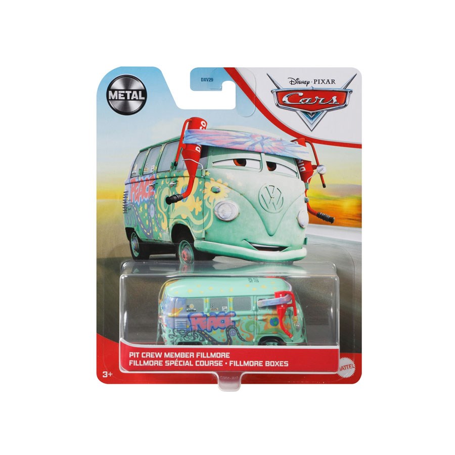 Cars 3 Karakter Araçlar Tekli Pit Crew Member Fillmore