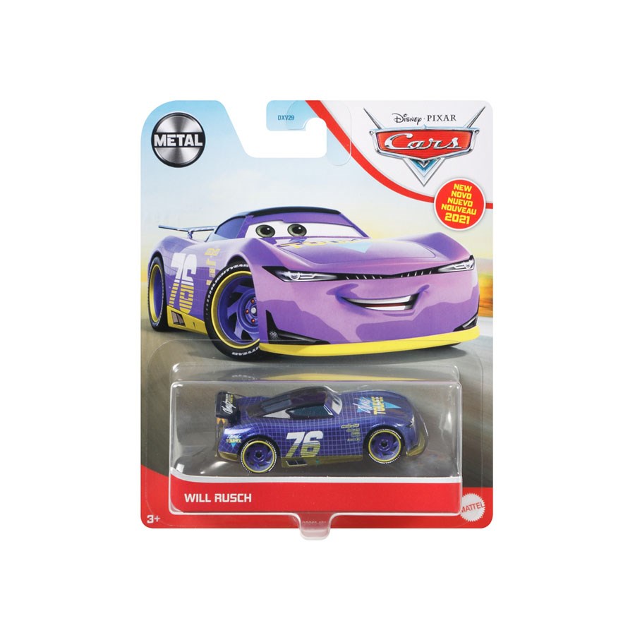 Cars 3 Karakter Araçlar Tekli Will Rusch