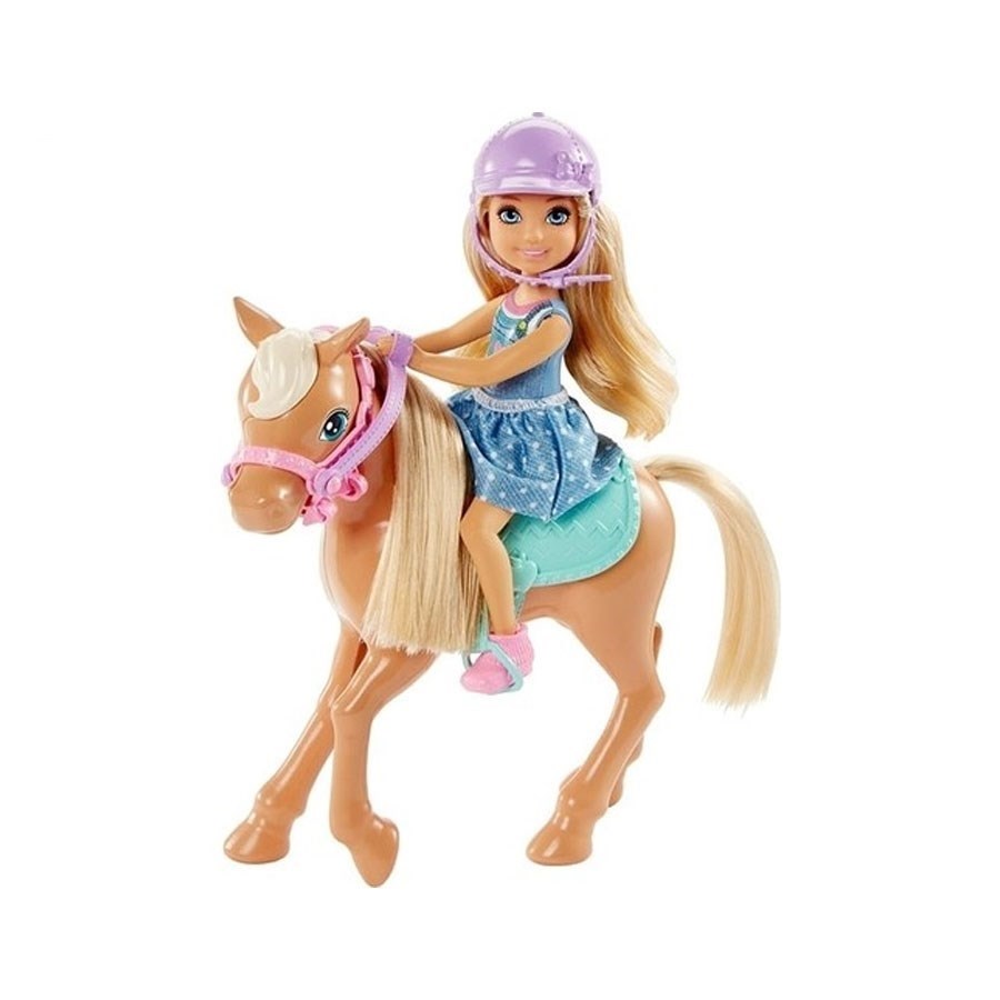 Barbie Chelsea Ve Sevimli Atı 