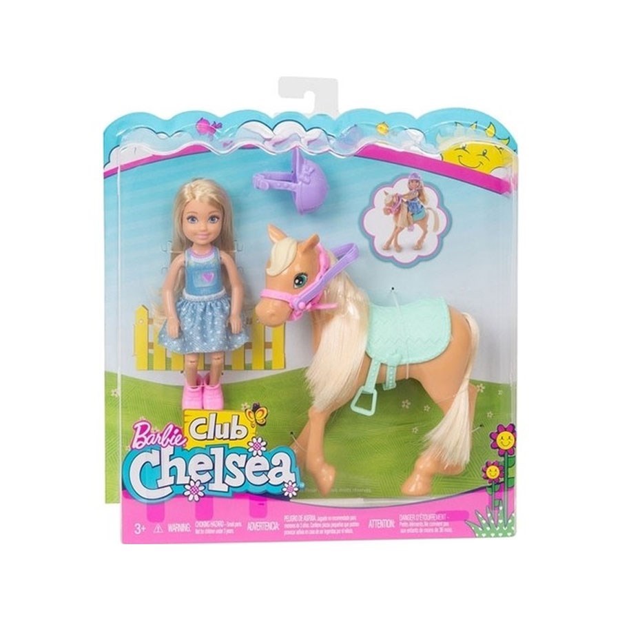 Barbie Chelsea Ve Sevimli Atı 