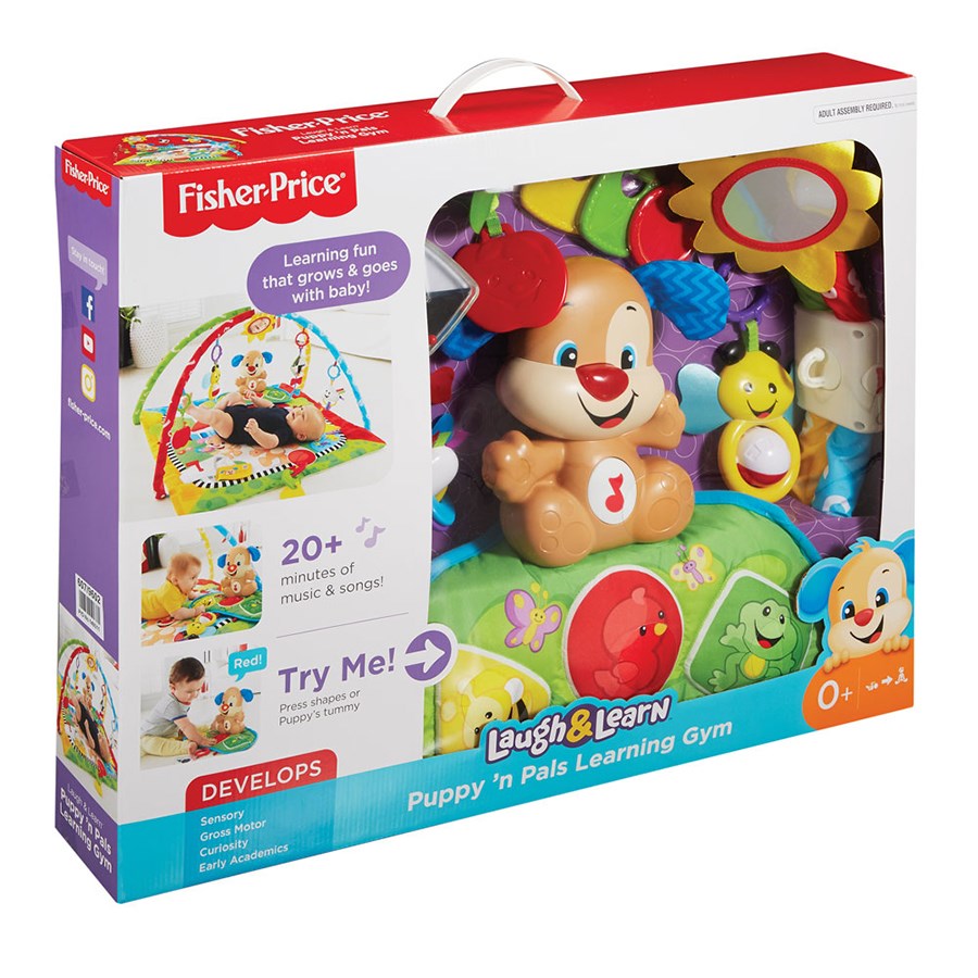 Fisher Price Köpekçik Ve Arkadaşları Jimnastik Merkezi 