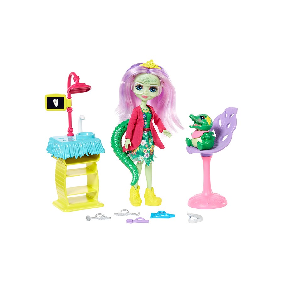 Enchantimals Bebekleri Piknikte Smilin' Dentist