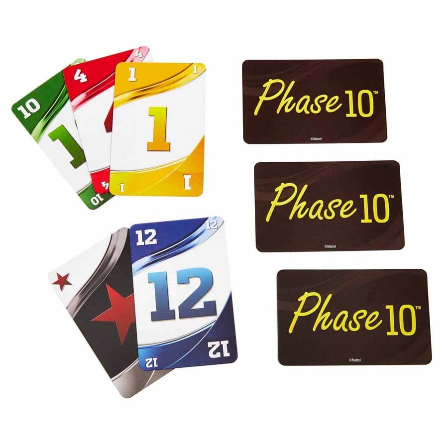 Mattel Phase 10 Kartlar 