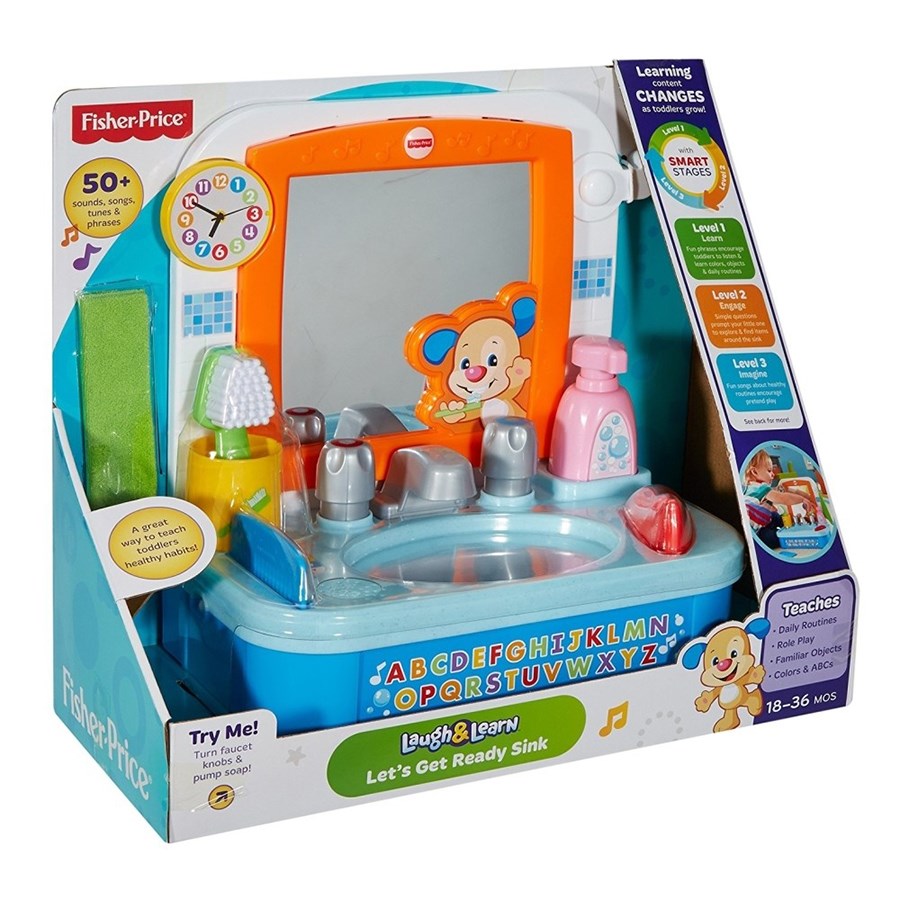 Fisher Price Eğitici Köpekçiğin Lavabosu 