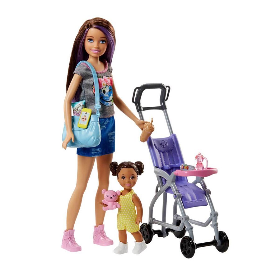 Barbie Bebek Bakiciligi Oyun Seti Bebek Arabasi Bebeji Com Barbie Bebek Bakiciligi Oyun Seti Bebek Arabasi Bebeji Com