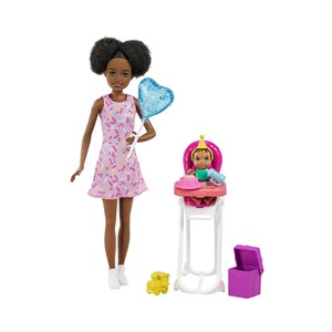 Barbie Bebek Bakıcılığı Oyun Seti