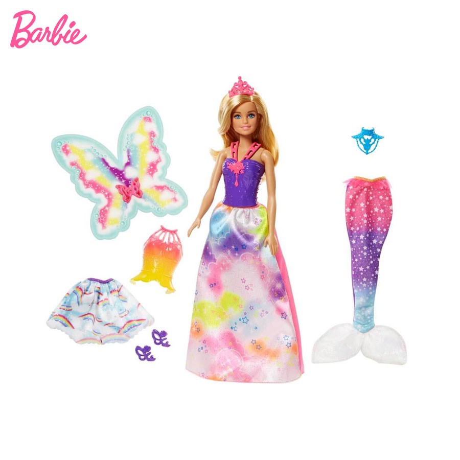 Barbie Dreamtopia Dönüşen Prenses 