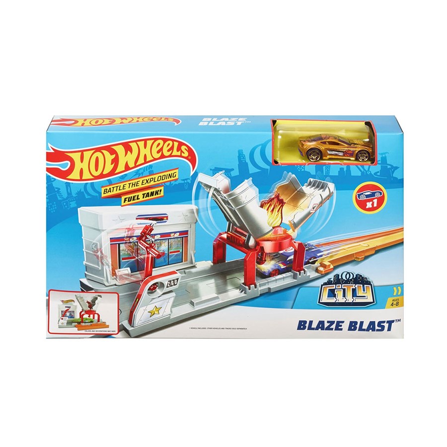 Hot Wheels Şehir Başlangıç Setleri Blaze Blast