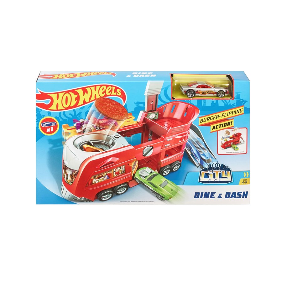 Hot Wheels Şehir Başlangıç Setleri Dine & Dash