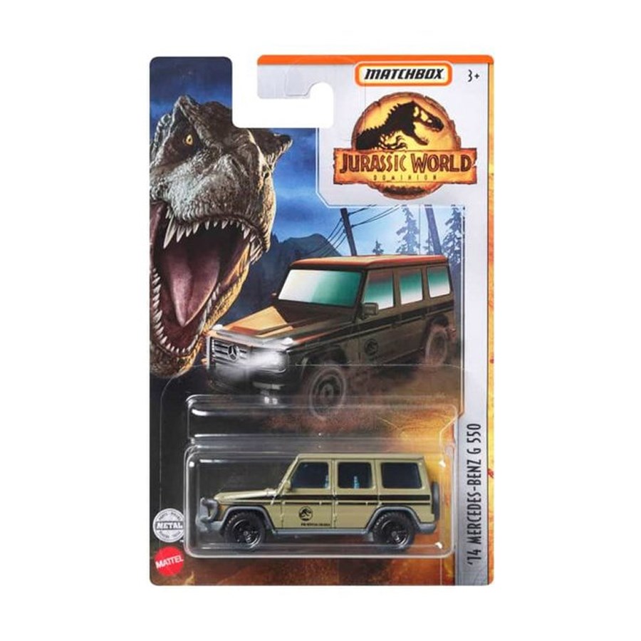 Matchbox Jurassic World Tekli Araçlar 