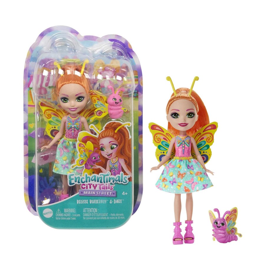 Enchantimals Popüler Bebekler Belisse & Dart