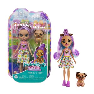 Enchantimals Popüler Bebekler Penna Pug & Trusty