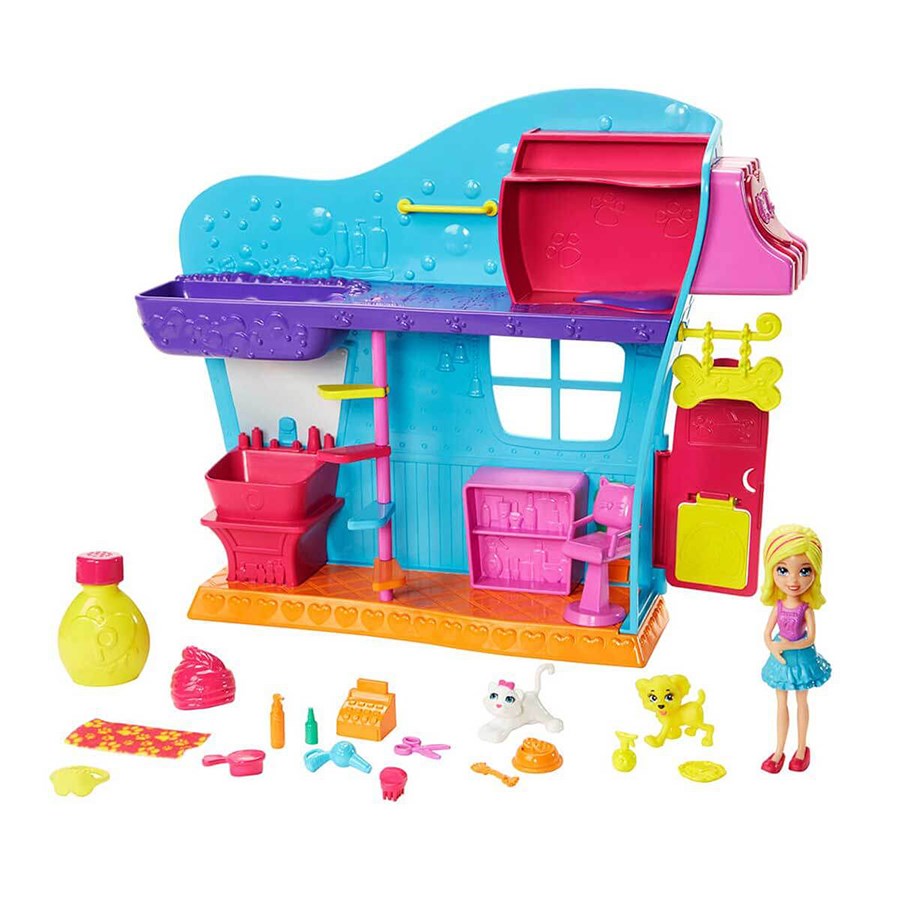 Polly Pocket Banyo Eğlencesi Oyun Seti 