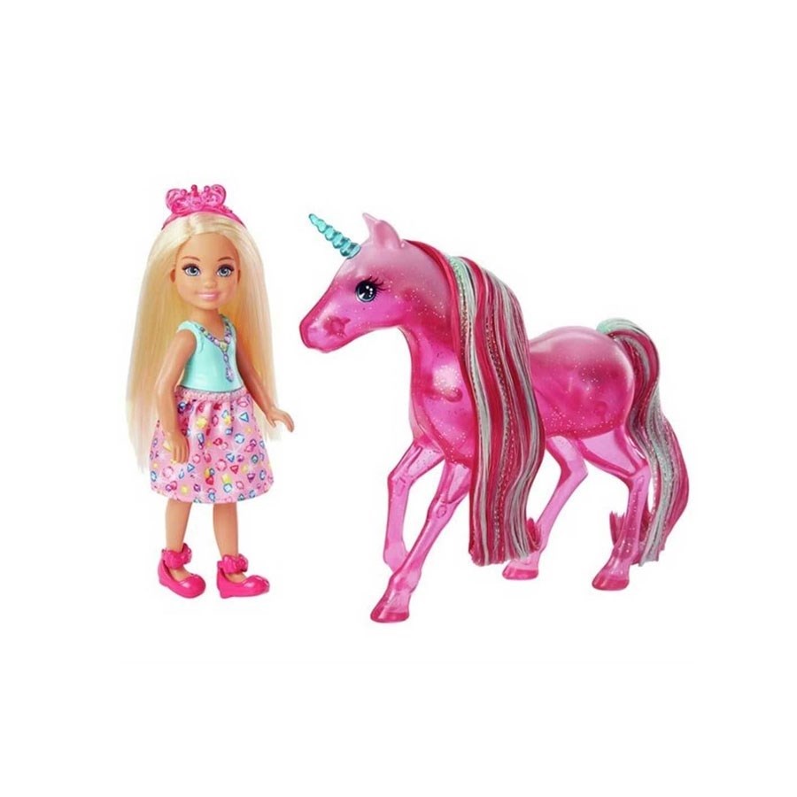 Barbie Dreamtopia Chelsea Ve Tek Boynuzlu Atı 