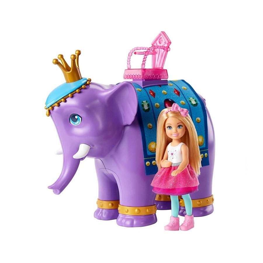 Barbie Dreamtopia Chelsea Ve Fil Kral 