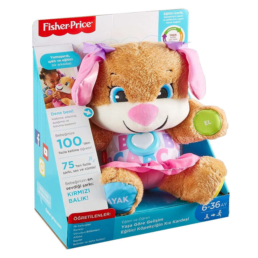 Fisher Price Yaşa Göre Gelişim Köpekçik Kız 