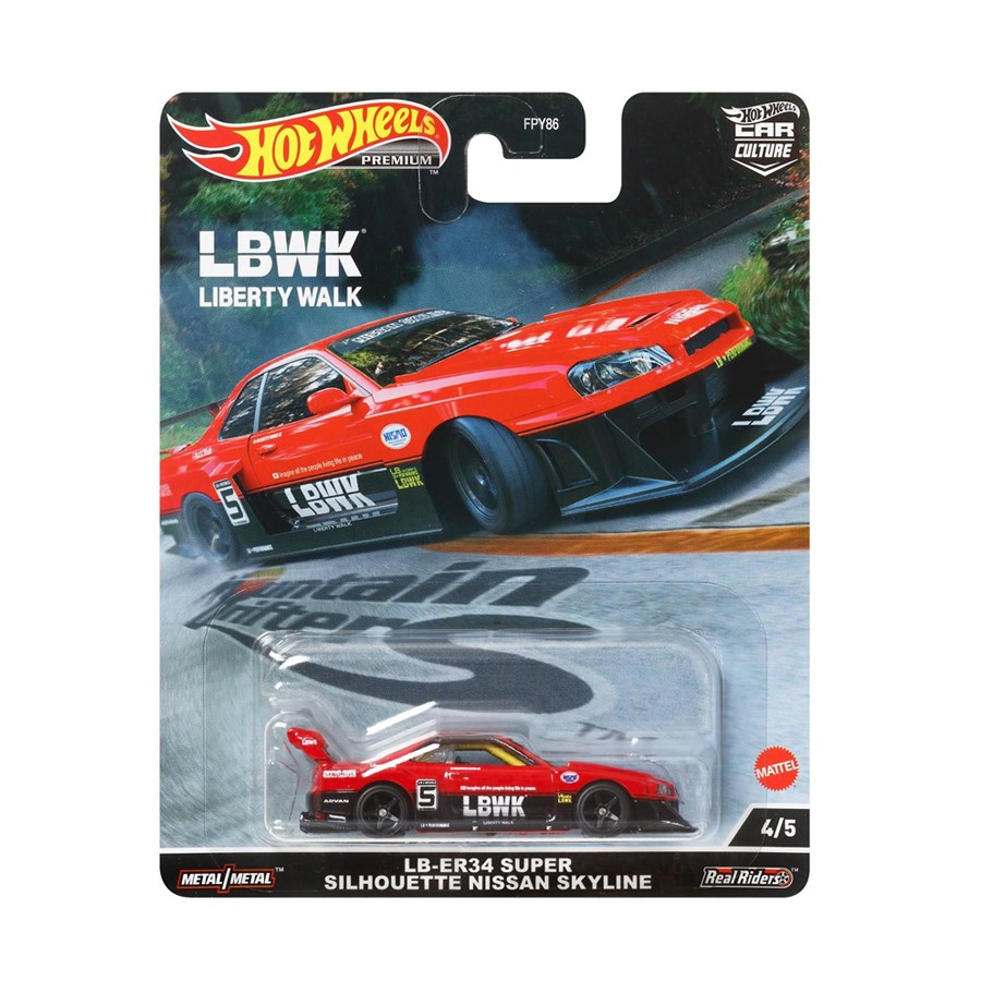 Hot Wheels Premium  Araçlar Lb-Er34 Super Silhouette Nissan Skyline