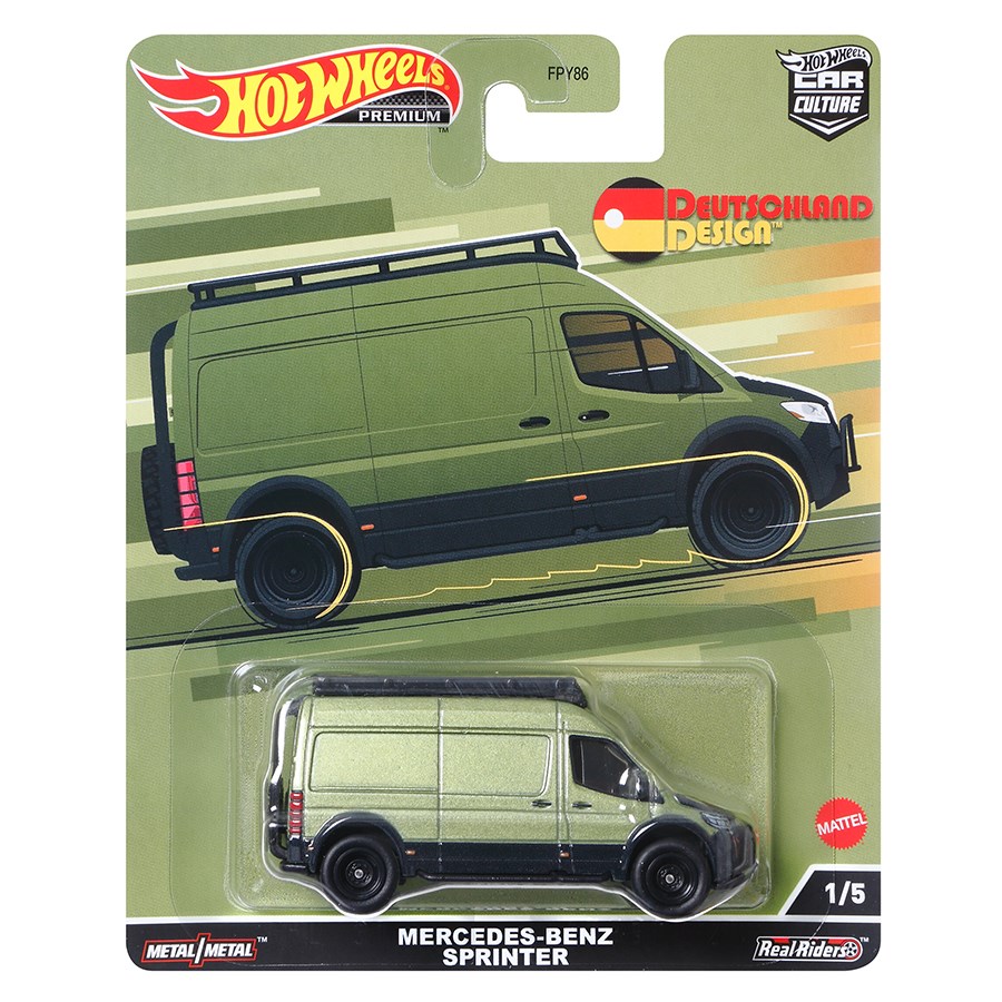 Hot Wheels Premium  Araçlar Mercedes-Benz Sprinter