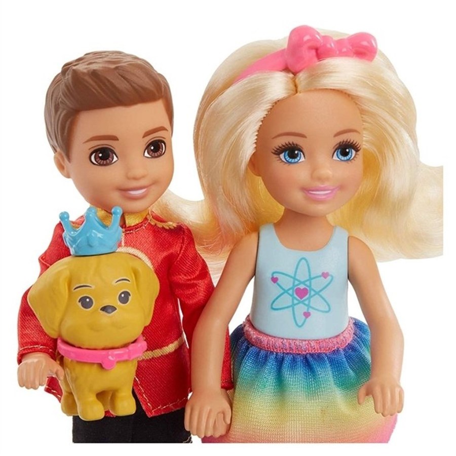 Barbie Dreamtopia Chelsea Ve Notto Bir Arada Oyun Seti 