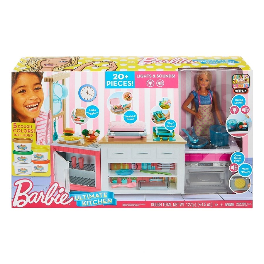 Barbie'nin Mutfak Dünyası Oyun Seti 