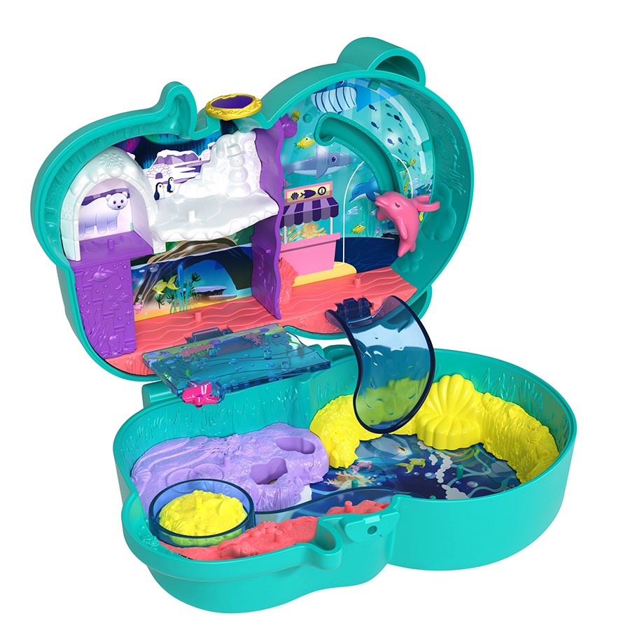 Polly Pocket ve Maceraları Oyun Setleri Otter Aquarium Compact
