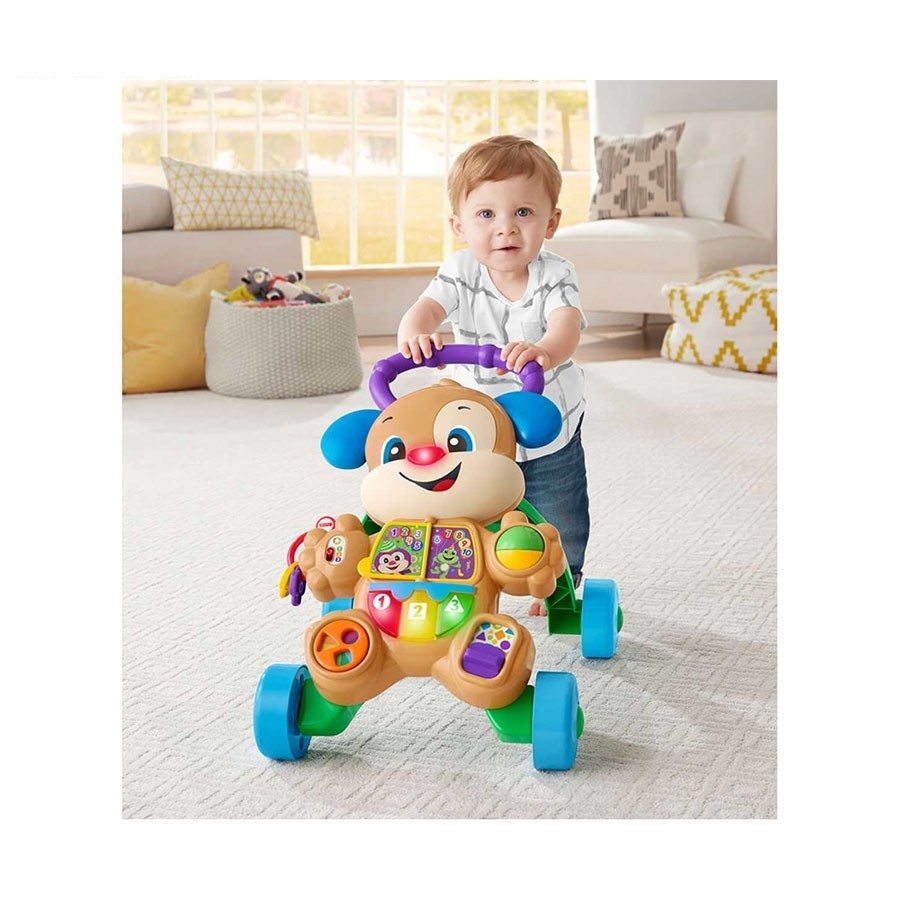 Fisher Price Eğitici Köpekçik Yürüteç 