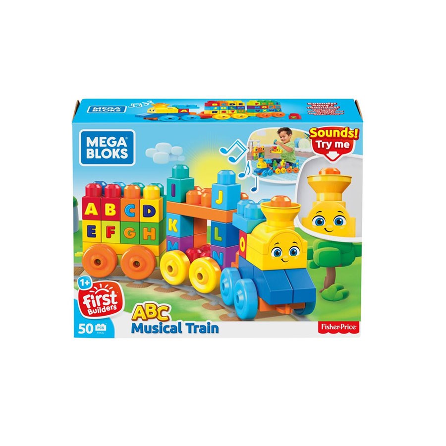 Mega Bloks Müzikli Alfabe Treni 