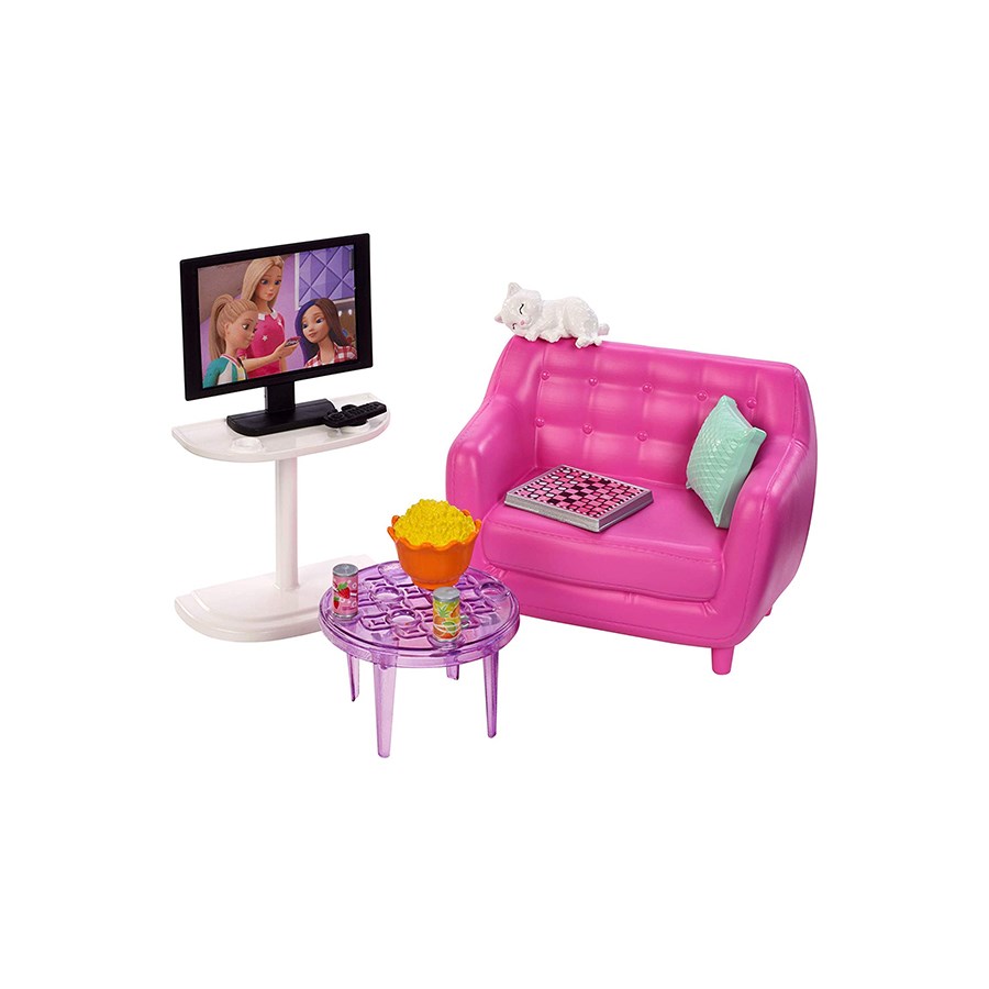 Barbie'nin Ev İçi Dekorasyon Fxg36