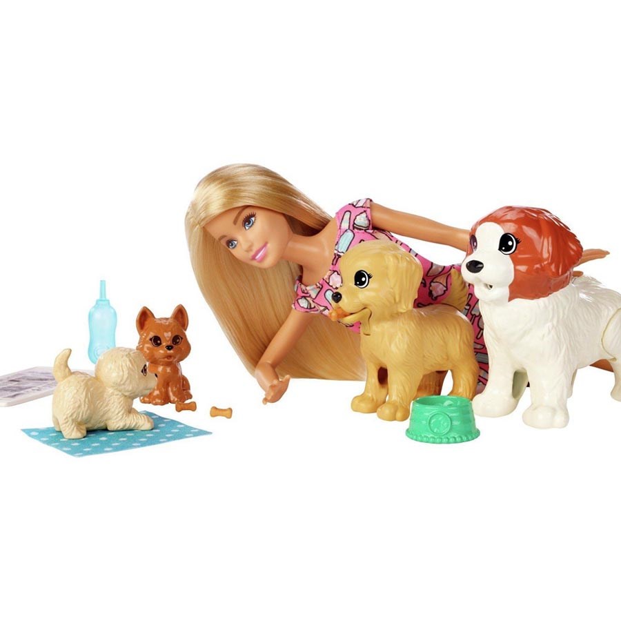 Barbie'nin Sürpriz Özellikli Hayvanları Oyun Seti 