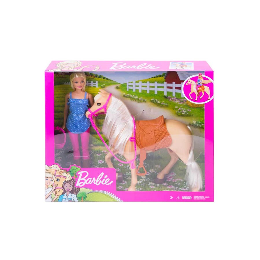 Barbie Bebek ve Güzel Atı Oyun Seti 