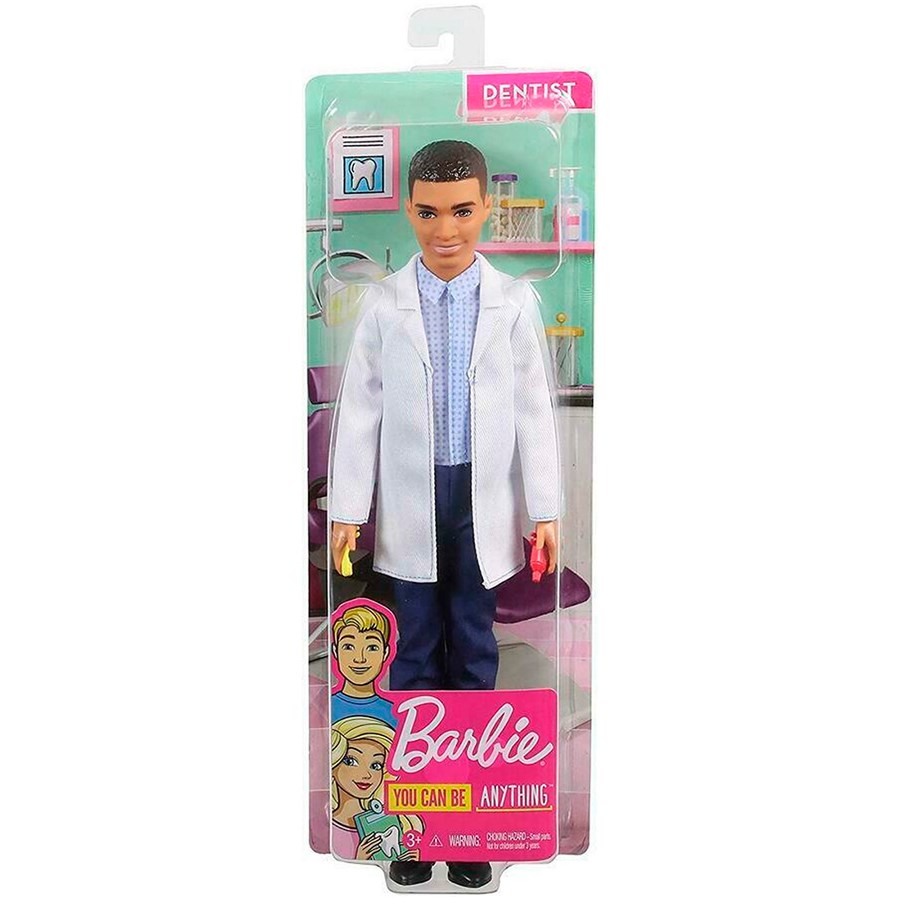 Barbie Ken Kariyer Bebekleri Dişçi
