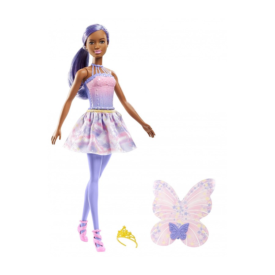 Barbie Dreamtopia Peri Bebekler Mor Saçlı