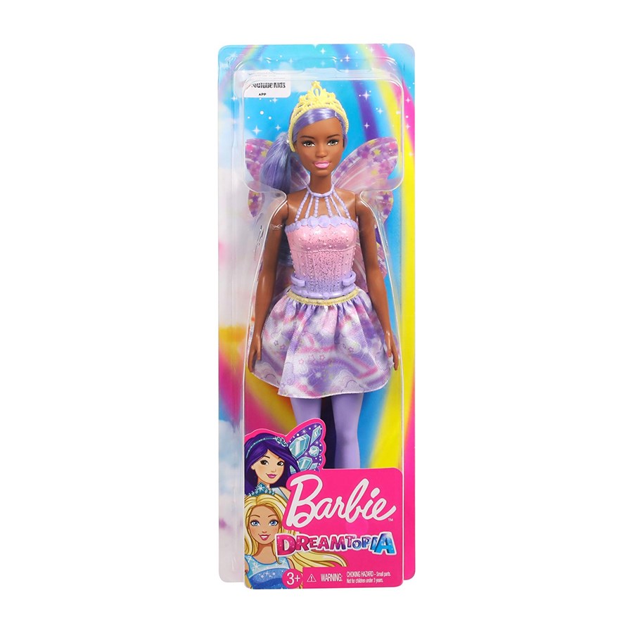 Barbie Dreamtopia Peri Bebekler Mor Saçlı