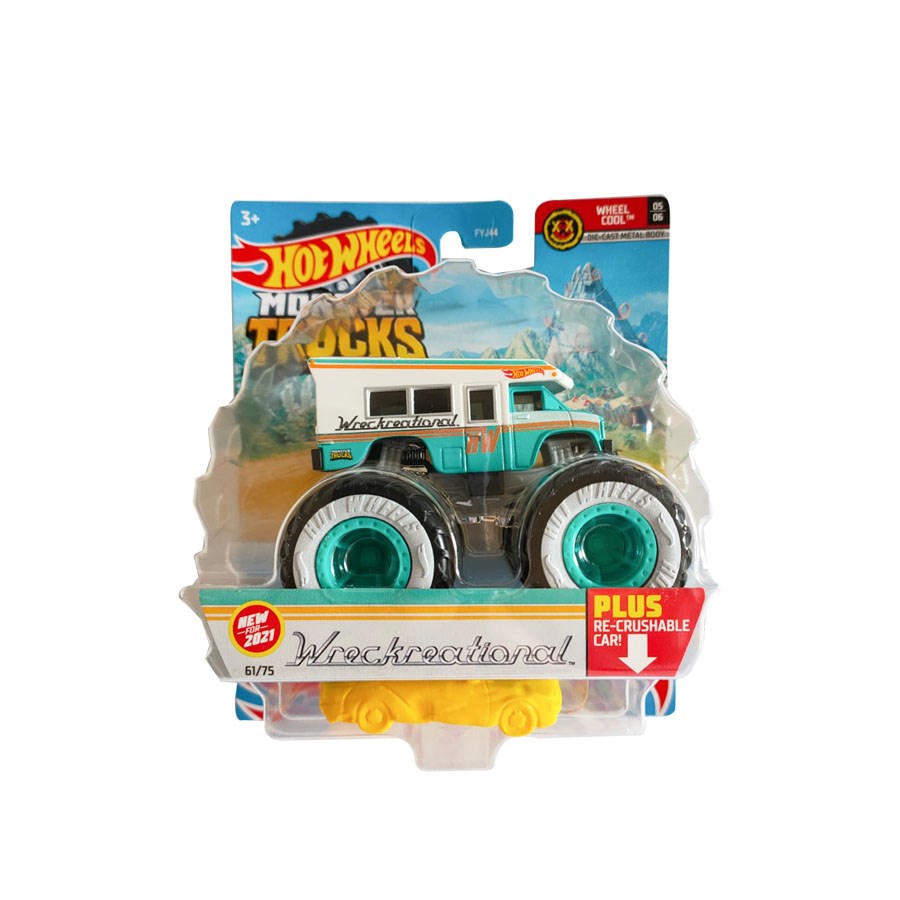 Hot Wheels Monster Trucks 1:64 Arabalar 