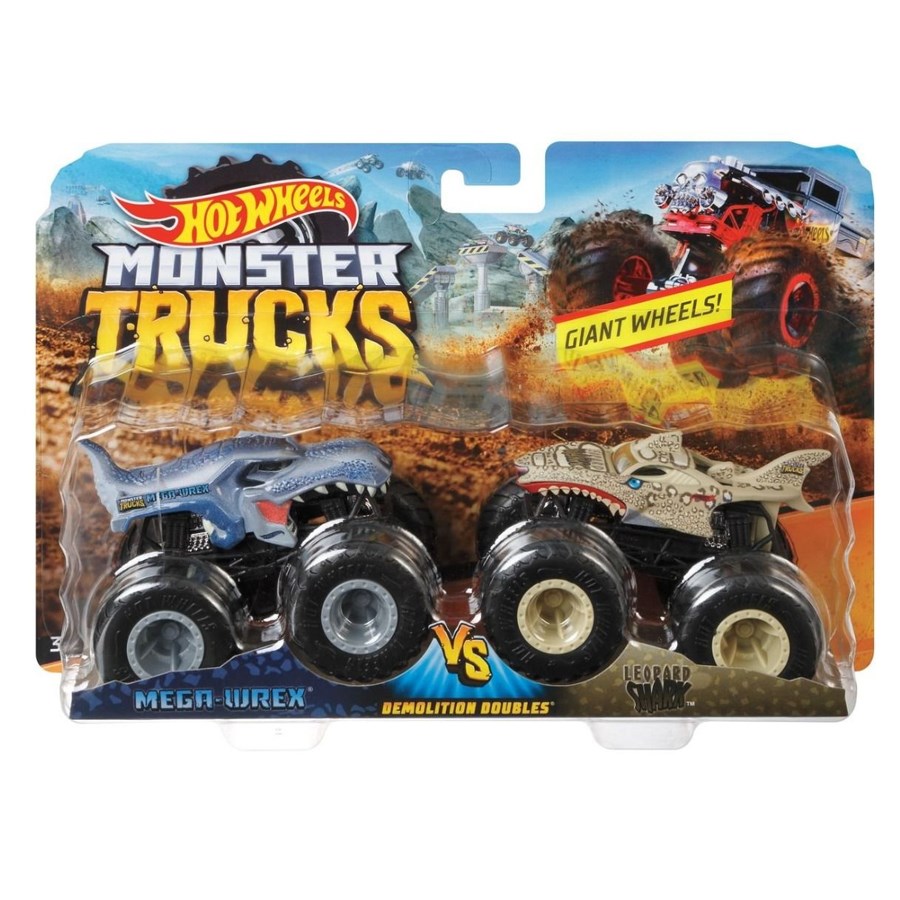 Hot Wheels Monster Trucks Güçlü İkili Arabalar 