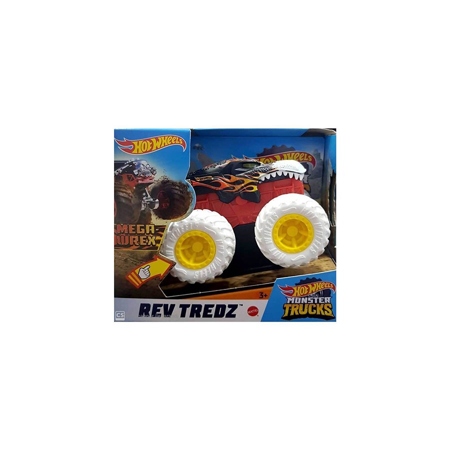 Hot Wheels Monster Trucks Çek Bırak Araba Mega Wrex
