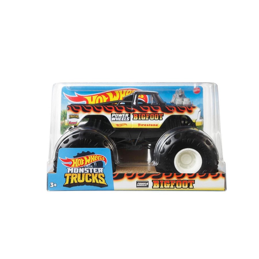Hot Wheels Monster Trucks 1:24 Arabalar Bigfoot