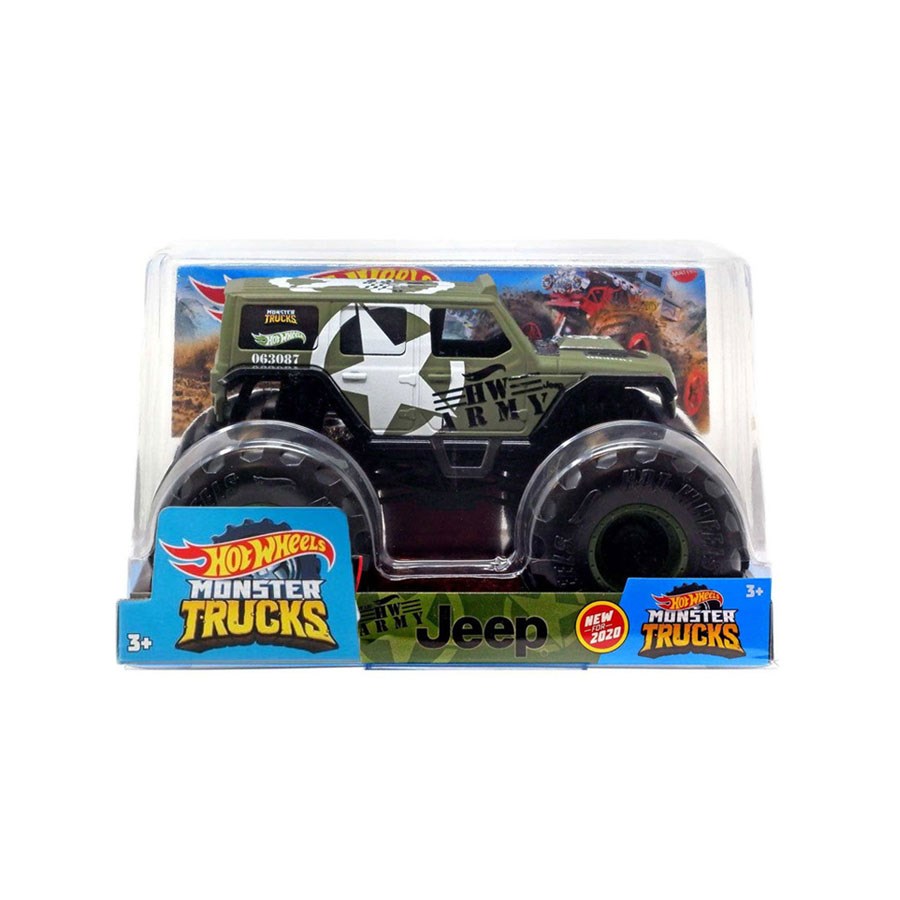 Hot Wheels Monster Trucks 1:24 Arabalar Gwl00